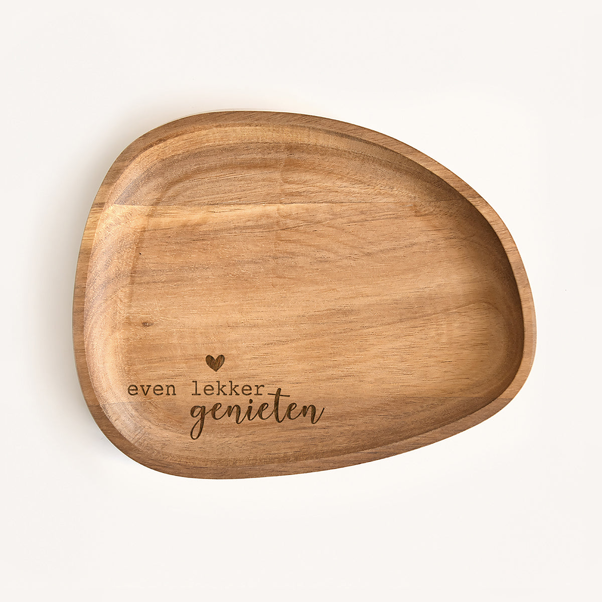 Houten serveerplankje - even lekker genieten
