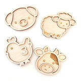 vulvormen boerderij-dieren